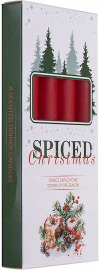 Donau Aromatisches Kerze Kegel mit Zimt Parfüm 4 Stück