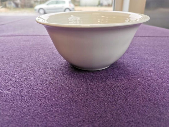 Kadax Porcelain White Salad Bowl