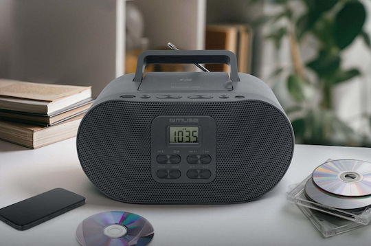 Muse Portable Audio System with USB / Radio / Bluetooth / CD