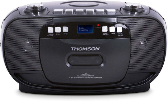 Thomson Tragbares Radio-CD-Spieler mit Radio / CD / Kassettenspieler