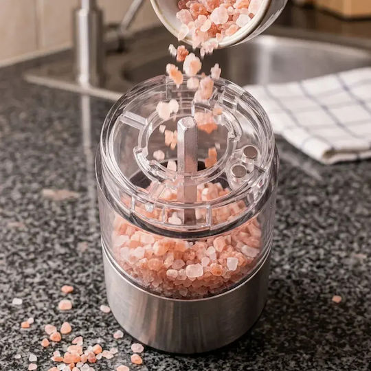 Eldom Електрически Мелница за Пипер Inox в Сив Цвят