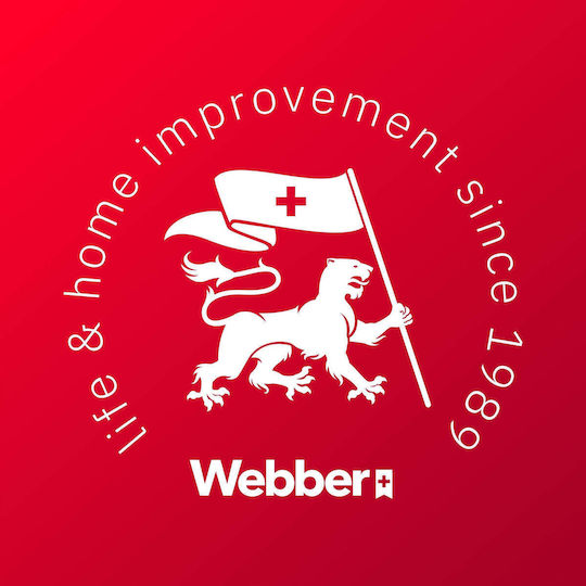 Webber Elektrischer Salz- und Pfeffermühlen-Set Keramik in Silber Farbe