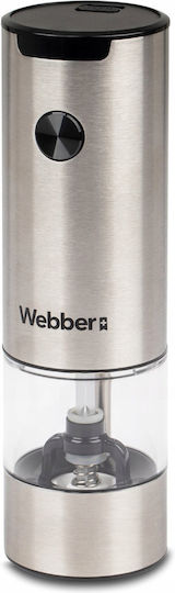 Webber Elektrischer Salz- und Pfeffermühle Keramik in Schwarz