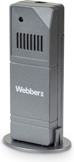 Meteo Kabelloser Wetterstation Digital Tischplatte Grau
