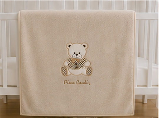 Babydecke Kinderbett Spanien Beige 110x140cm Babydecke Kinderbett Spanien Beige 110x140cm