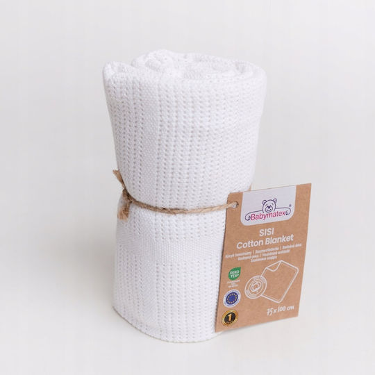Matex Nursery Swaddling Cotton Multicolour Blanket 75x100cm