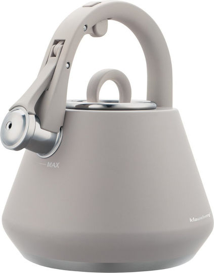 Klausberg Stainless Steel Grey Boiler 2500ml
