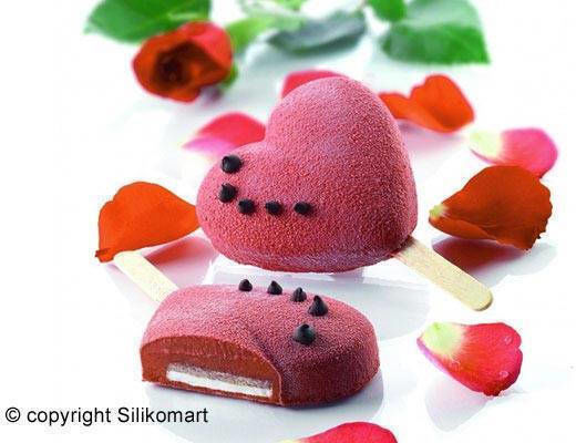 Silikomart Bakeware Tin Ice Cream Ice Lolly Silicone 2.3cm