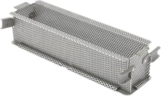 De Buyer Bakeware Tin for Bread Made of Stainless Steel 24x5x6cm