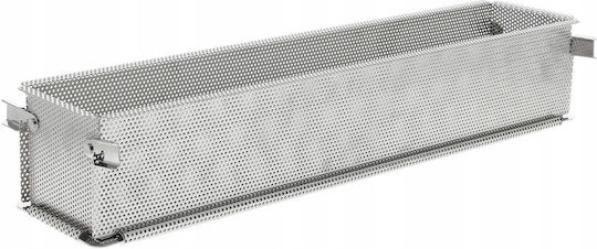 De Buyer Bakeware Tin for Bread Made of Stainless Steel 48x9x8.5cm