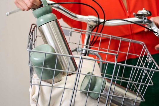 Mepal Метална Бутилка За Вода С Винт Капак Сив 900ml