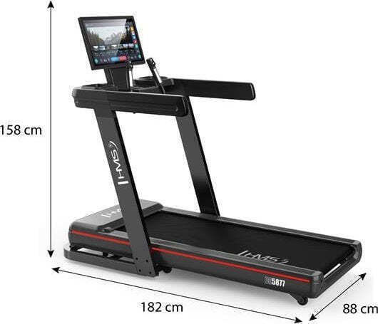 HMS BE5877 3hp Bandă De Alergat Electrică Pentru Utilizator Până La 160kg