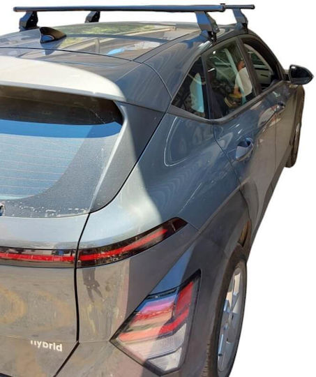 Menabo Таванни Стелки За Автомобилна Багажник Menabo Tema Алуминиев Черен Hyundai Kona Без Паралелни Стелки 2023+ 2 Бройки Мп.hkona.10