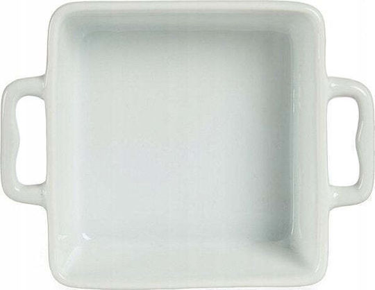 Vessia Square Individual Heat-Resistant Ceramic Cookware with Stand 300ml