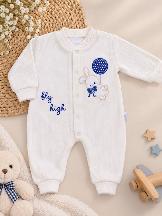 Annora Baby White Baby Bodysuit