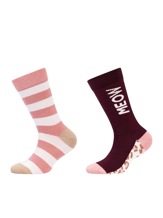 s.Oliver Kids' Socks Burgundy Pink 4 Pairs