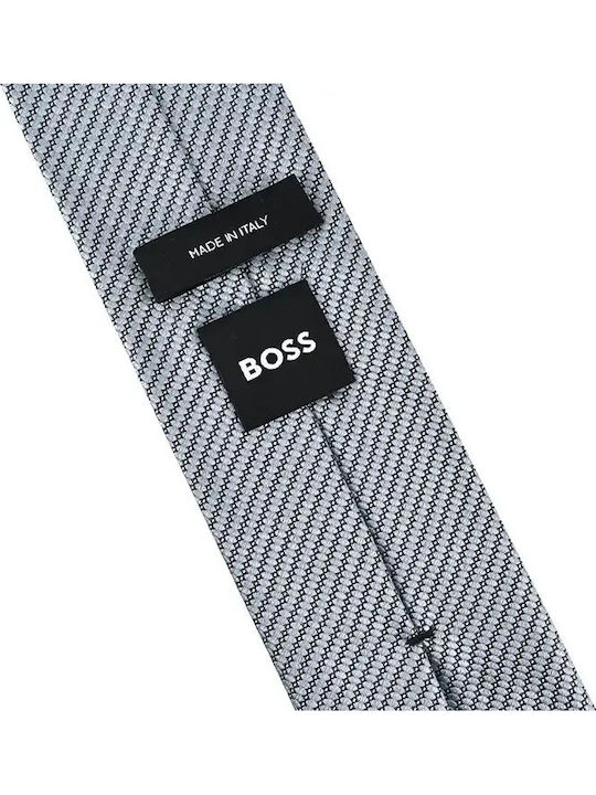 Boss Men's Silk Tie in Blue Colour