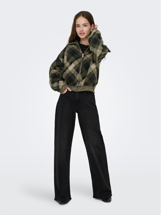 Damen Strickjacke Forest Night