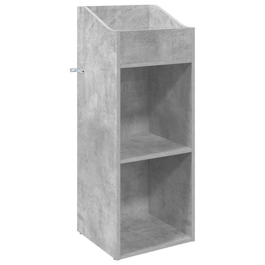 vidaXL Hi-Fi Furniture Grey 36x36x95.5cm
