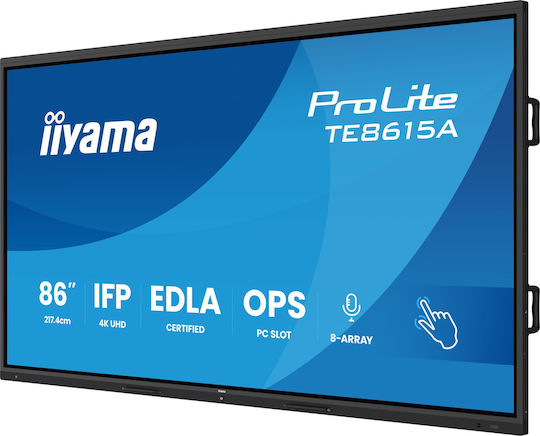 Iiyama TE8615A-B2AG Public Display 86" 4K UHD