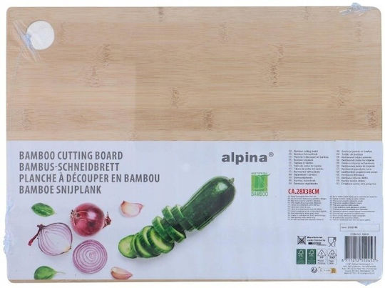 Alpina Appliances Дъска за рязане от бамбук 28x38cm