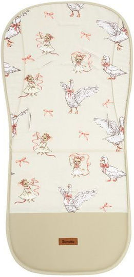 Sensillo Baby Bettwäsche-Set Für Krippe Goose And Mouse 4 Stück