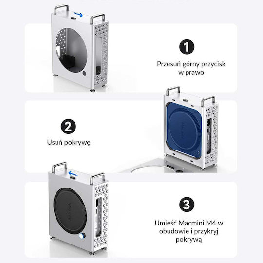 Orico MS10-SV-EP Silber