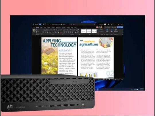 HP EliteDesk 8 G1i AI Настолен компютър (Ultra 5-235/16GB DDR4/512GB SSD/W11 Pro)
