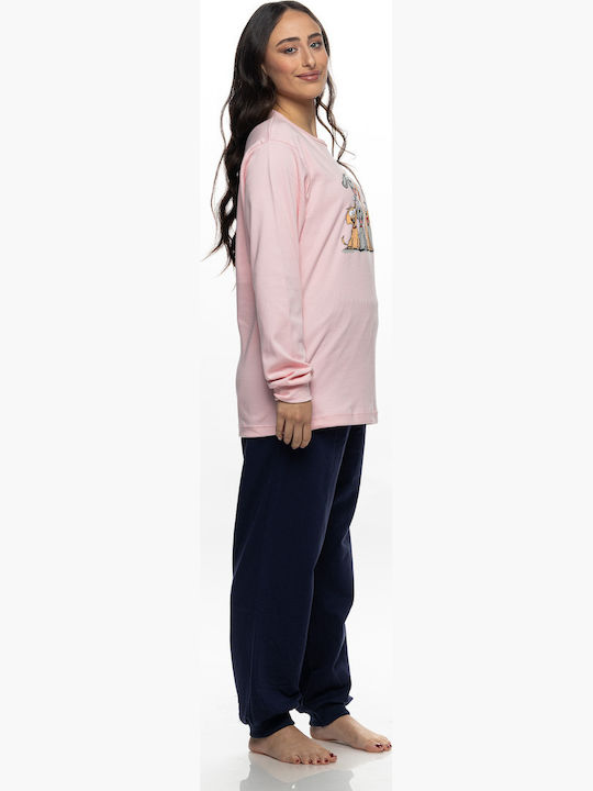 Galaxy Galaxy Damen Schlafanzug & Pyjamas Rosa
