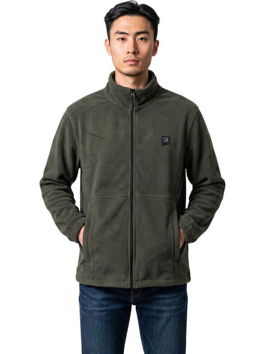 Ανδρική Ζακέτα Fleece Khaki