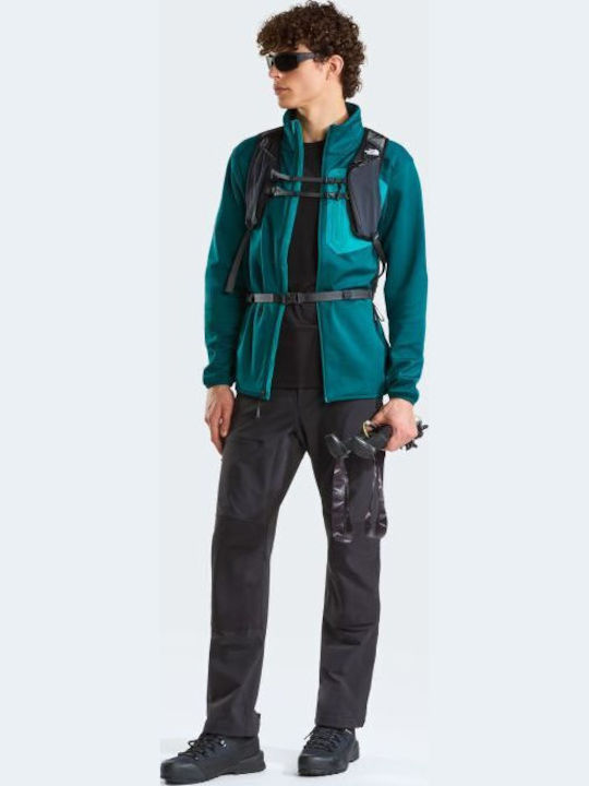 Full Ανδρική Ζακέτα Fleece Pacific Teal/tnf Black