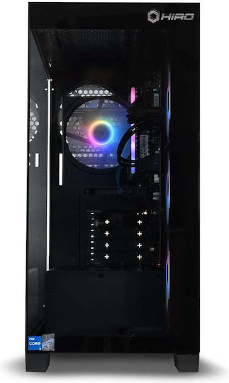 Hiro Aurora Гейминг Настолен Компютър Ryzen 5-7600/16GB DDR5/1.0TB SSD/GeForce RTX 5060/W11 Home