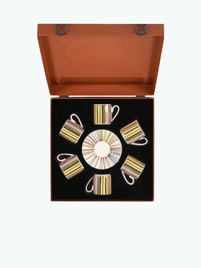 Missoni Streifen Jenkins 156 Espresso Tasse Untertasse