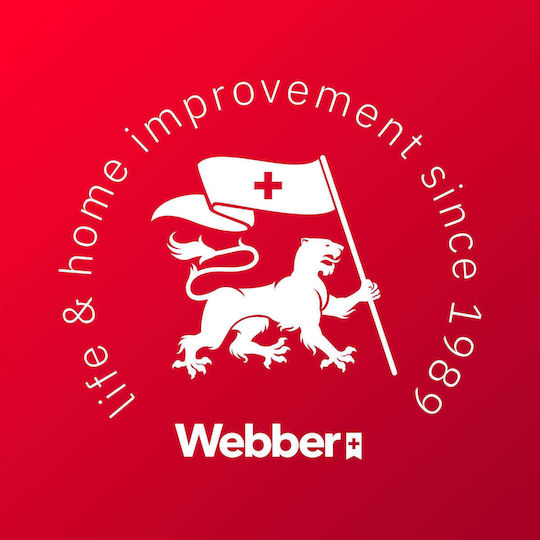 Webber Digitale Küchenwaage mit Eimer bis 5kg Inox