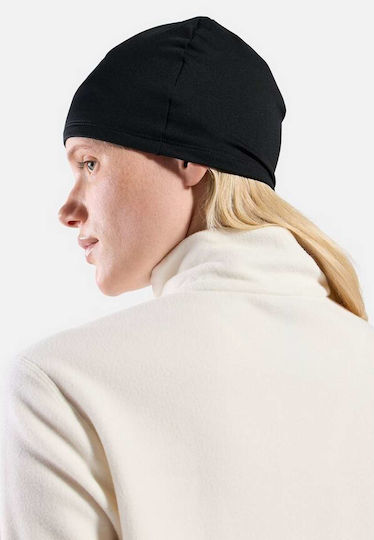 Essential Microfleece Beanie Unisex Σκούφος Πλεκτός σε Μαύρο χρώμα