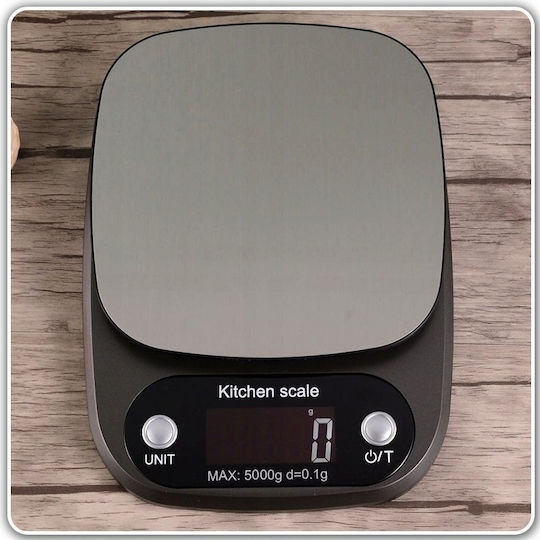 LTC Audio Digitale Küchenwaage bis 5kg Silber