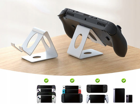 Jys Стойка за зареждане Switch 2 / Steam Deck / Asus ROG Ally / Playstation Portal Бяла SB11126