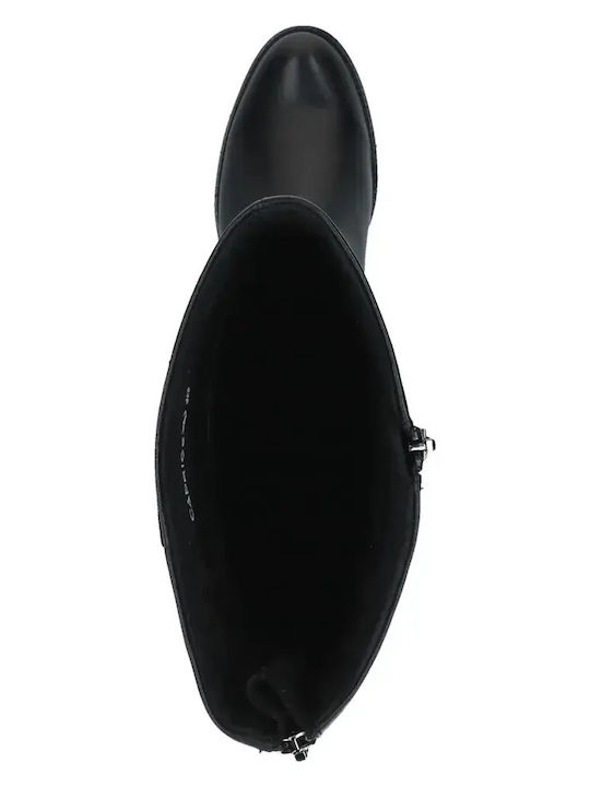 Leather Women's Boots Black