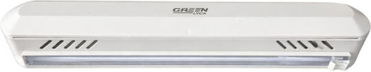 Green Lyca White Roll Dispenser 30x4cm Green Lyca White Roll Dispenser 30x4cm