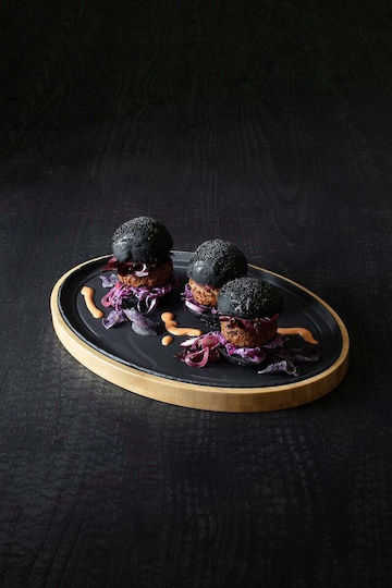 Revol Serving Platter Made of Brown Porcelain