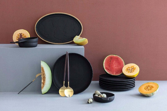Revol Serving Platter Made of Brown Porcelain