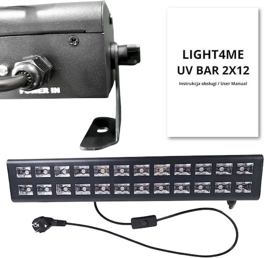 Light4me Iluminat LED Lumină neagră 24W
