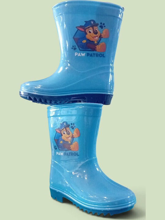 Детски гумени ботуши Paw Patrol Светлосини