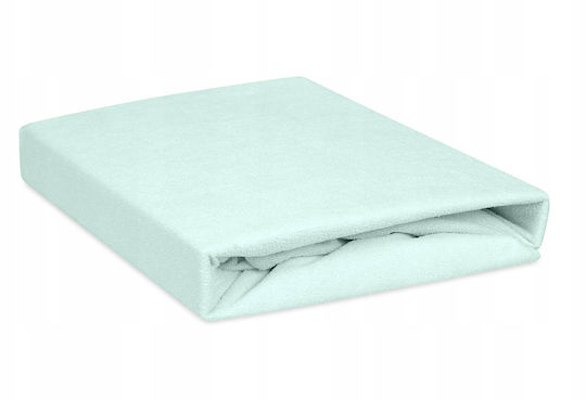 Multitex Wasserdichtes Baby Matratzenschoner Für Krippe Frotte Antibakteriell mit Vlies Zusammensetzung mit Elastische Bänder 60x120x10cm