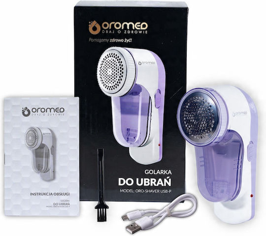 Oromed Aparat curățare scame reîncărcabil violet