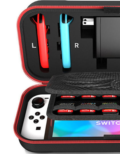 Strado Tragetasche Für Switch / Switch OLED Konsole Rote
