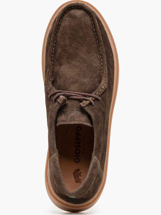 Leather Men's Loafers in Brown Colour