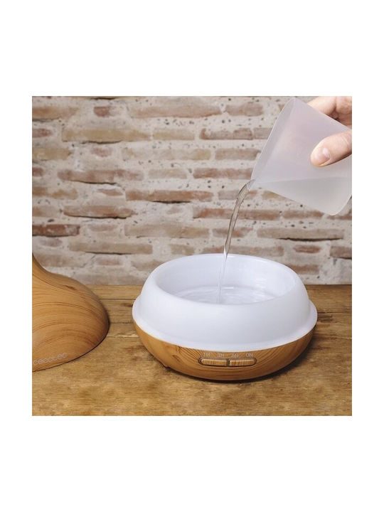 Cecotec Dispozitiv de Aromaterapie cu Led Ultrasonic Umidificator cu Temporizator Maro 300ml