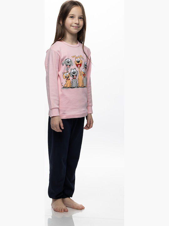 Galaxy Kids Nightwear Winter Pink