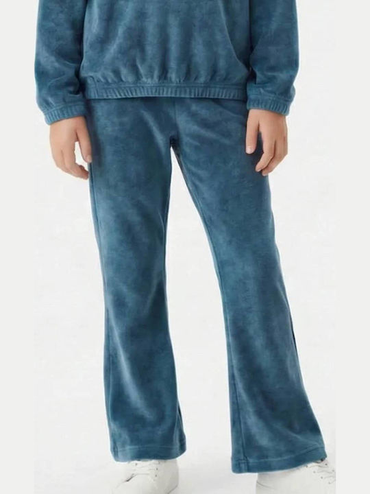 Winter Kinder Trainingsanzüge Mit Bluse Petrol Blau 2Stücke